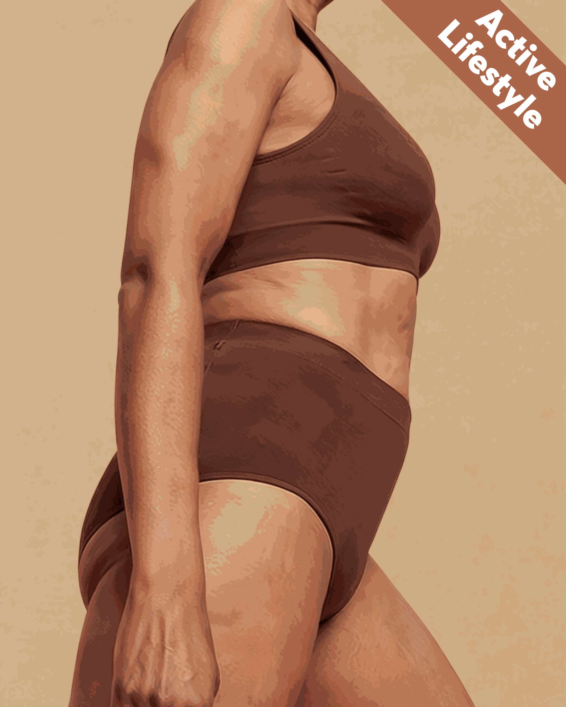 Still Her Motion™ ActiveFlex leakproof underwear 5-pack with nylon-spandex stretch and cotton-lined gusset