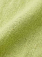 Lightweight cotton linen set with V-neck top and wide-leg pants