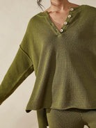 Two-piece oversized set for multi-weather comfort with relaxed fit and wrinkle-resistant fabric