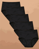 Still Her Motion™ ActiveFlex leakproof underwear 5-pack with high-stretch, moisture-wicking fabric and absorbent gusset